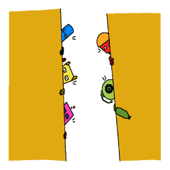 [LINEスタンプ] Robot Group 