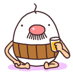 [LINEスタンプ] 聞いてよ！たまごおじさん 