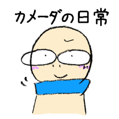 [LINEスタンプ] カメーダの日常のスタンプ！ 