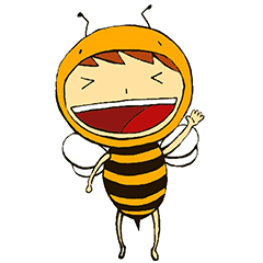 [LINEスタンプ] Bee Life 