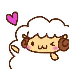 [LINEスタンプ] ひつじです。 