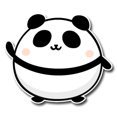 [LINEスタンプ] ころぱんだ