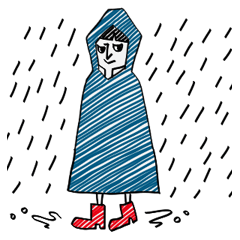 [LINEスタンプ] ポップなひとたち(日本語) 
