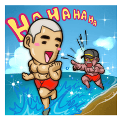 [LINEスタンプ] Little frogman ver.2 