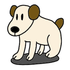 [LINEスタンプ] 耳あて犬 fetchpriority=high
