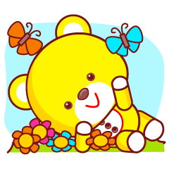 [LINEスタンプ] Sunny Bear Share Your Emotion fetchpriority=high