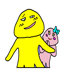 [LINEスタンプ] クラゲ人間 