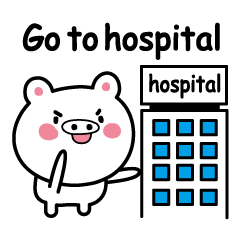 [LINEスタンプ] 英語で体調不良