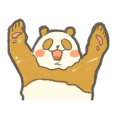 [LINEスタンプ] 金運ゴールドパンダ 