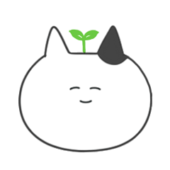 [LINEスタンプ] ねこのかお 