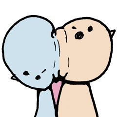 [LINEスタンプ] アリエン＆プレーン 