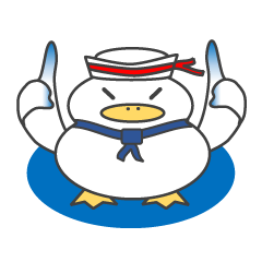 [LINEスタンプ] お餅のようなカモメの会話スタンプ 