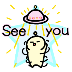 [LINEスタンプ] チーム 宇宙人 