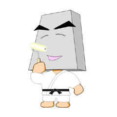 [LINEスタンプ] かべどん 