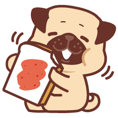 [LINEスタンプ] パグのランラン2 