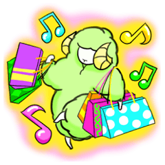 [LINEスタンプ] 毛刈りを拒む羊の佐藤さん 