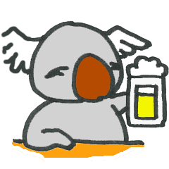 [LINEスタンプ] はねコアラ 