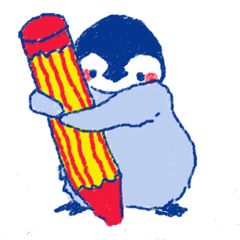 [LINEスタンプ] ペンギンとウサギ 
