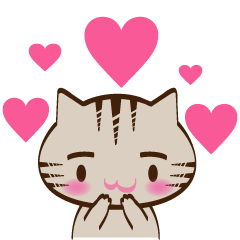 [LINEスタンプ] 日常的 お仕事 ネコスタンプ 
