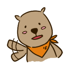[LINEスタンプ] IS Wombat 