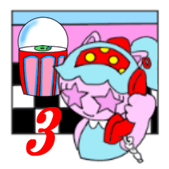 [LINEスタンプ] ターリとニャンナ 1950s.3 