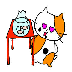 [LINEスタンプ] にゃんこのぷくちゃん fetchpriority=high