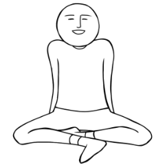 [LINEスタンプ] なめた人（微笑君） 
