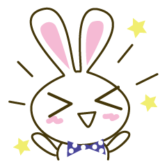 [LINEスタンプ] うさぎのminmi表情 fetchpriority=high