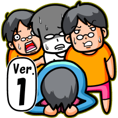 [LINEスタンプ] 非イケメンめがね男 Ver.1 fetchpriority=high
