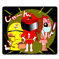 [LINEスタンプ] 特撮ヒーロー スタンプ 