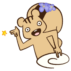 [LINEスタンプ] 花力高め！どうぶつスタンプ 