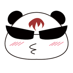 [LINEスタンプ] ツッパリぱんだ 