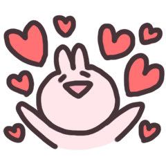 [LINEスタンプ] あやうさぎ 