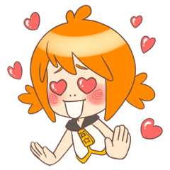 [LINEスタンプ] Fangirl Lin 