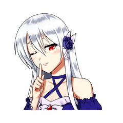 [LINEスタンプ] 黒薔薇の吸血姫 
