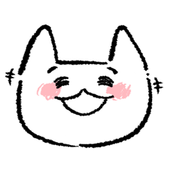 [LINEスタンプ] しろねこちゃん^ㅅ^ 