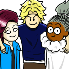 [LINEスタンプ] 隊長と隊員。恋に臆病な君のために。 