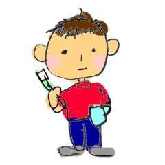 [LINEスタンプ] 子育て連絡 男の子 