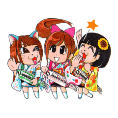 [LINEスタンプ] 平成琴姫 