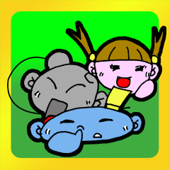 [LINEスタンプ] Blue man of hand-drawn lines style 2 