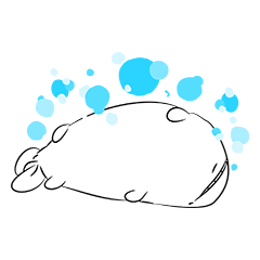 [LINEスタンプ] にくじら 