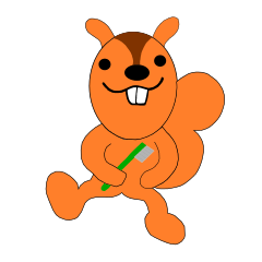 [LINEスタンプ] 虫歯退治のりす 