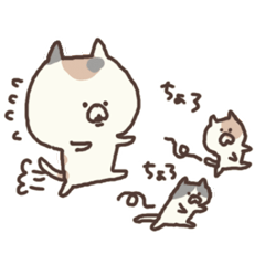 [LINEスタンプ] 子育てにゃんこ。 fetchpriority=high