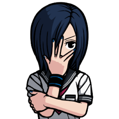[LINEスタンプ] 中二病女子02