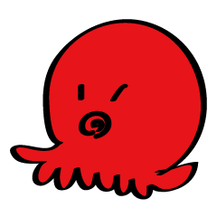 [LINEスタンプ] オクトぴょん 