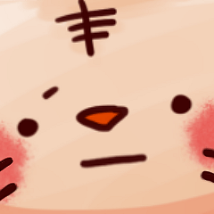 [LINEスタンプ] 虎うさぎ 