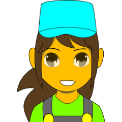 [LINEスタンプ] 頑張れ魚河岸娘 