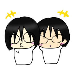[LINEスタンプ] ちびたち 