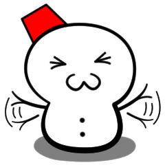 [LINEスタンプ] 雪だるま式スタンプ 
