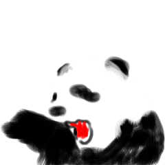 [LINEスタンプ] パンダ的な某 